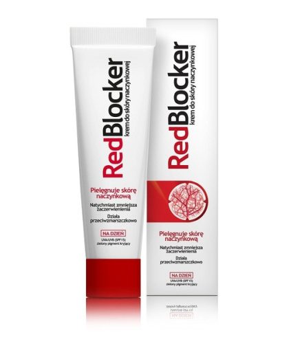 RedBlocker krema za nočno nego občutljive in kapilarne kože, 50ml