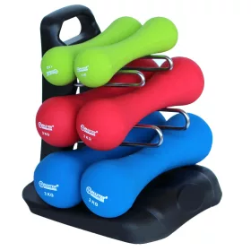 Komplet uteži dumbbells 2x1KG 2x2KG 2x3KG MASTER