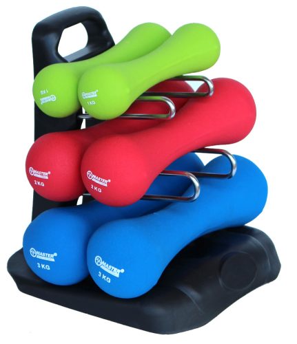 Komplet uteži dumbbells 2x1KG 2x2KG 2x3KG MASTER