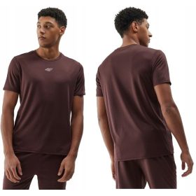   4F Moška majica za trening BREATHABLE Hitro sušeča TFTSM702 > L