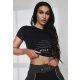  FF22 ČRNI ŠPORTNI TOP MISSGUIDED 42/44