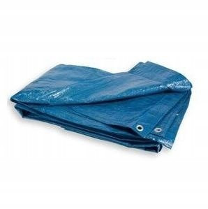 Odlična Zaščitna Ponjava 3 x 3 m, 60 g/m2 z Aluminijastimi Očki
