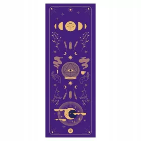   Podloga za jogo Moonholi Pro Sticky Magic 185 cm x 68 cm roza