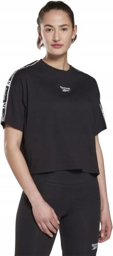 Reebok Ženska Športna Majica Črna rS Kratka