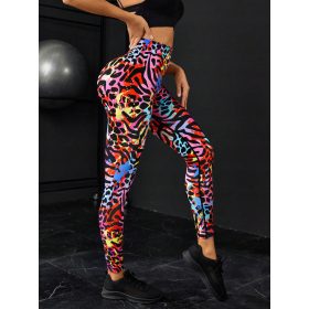   portne pajkice SHEIN z visokim pasom, s čudovitimi živalskimi vzorci, velikost L (40)