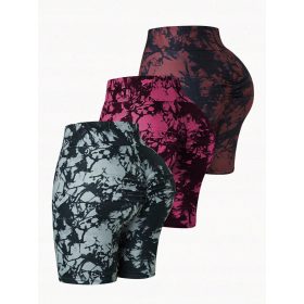 portne pajkice kratke hlače 3-pack Tie Dye SHEIN L 40