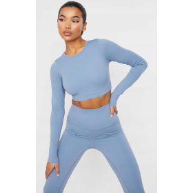  JJ65 BLUE PRETTYLITTLETHING SPORTS TOP 42