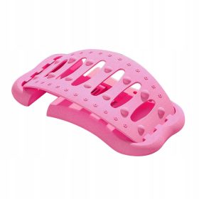 Zdravstveni korektor drže za ledveno podporo na hrbtu, roza