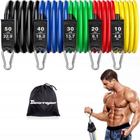 ZESTAW ODPORNIH TRAKOV ZA VADBO