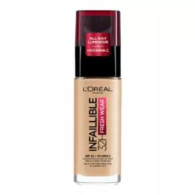    L'Oréal Paris Infaillible Fresh Water 100 podlaga za obraz s toplim podtonom 30 ml SPF 21–30