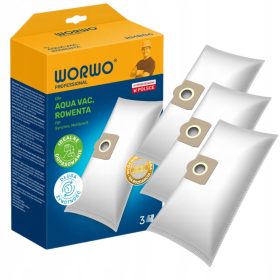  3x vrečke za sesalnik ROWENTA ZR804 Karcher Parkside RMB06