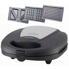  3v1 pekač za sendviče/žar/vaflje ZILNER ZL-113