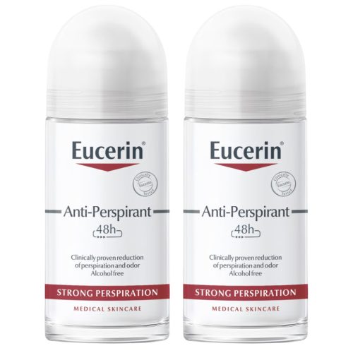 Eucerin Anti-Perspirant 48h Roll-On Protiznojna Zaščita za Vse Tipe Kože 50ml