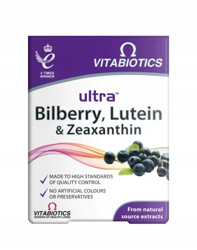 Ultra Borovnica, Lutein in Zeaksantin - dopolnilo za oči in vid