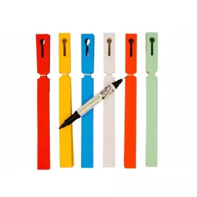  MARKER +6 BARV Vrtne etikete za pisanje 250x17mm 600 kosov