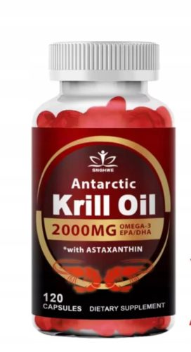Arktično Krilovo Olje Superba2™ - 2000 mg, 120 kapsul