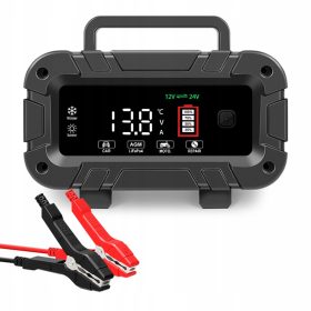   USMERNIK POLNILEC AKUMULATORJEV Z VELIKIM ZASLONOM 12V-20A 24V-10A