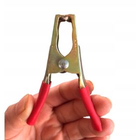 Krokodilski klešče Žabe Jumper kabelske sponke 10 cm