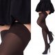 Elegantne samostoječe nogavice iz mikrovlaken 100 den, 3/4 prekrivnost