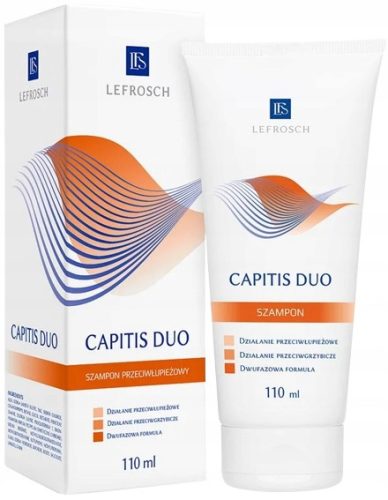 Capitis Duo – Šampon proti prhljaju in protiglivični, 110 ml