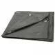 Trpežna polipropilenska ponjava 120 g/m² z aluminijastimi obročki