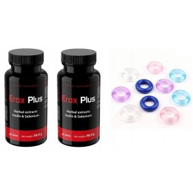   Erox Plus - Napredni Prehranski Dodatek za Moške za Izboljšanje Spolne Učinkovitosti