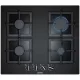 Črna plinska kuhalna plošča SIEMENS EP6A6PB20 60cm