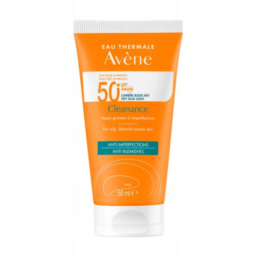 AVÈNE EAU THERMALE Sončna Krema SPF50+ za Mastno Kožo - 50 ml