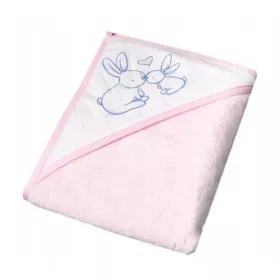Kopalke ZA OTROKE TEGA BABY BUNNY 80x80 cm svetlo roza