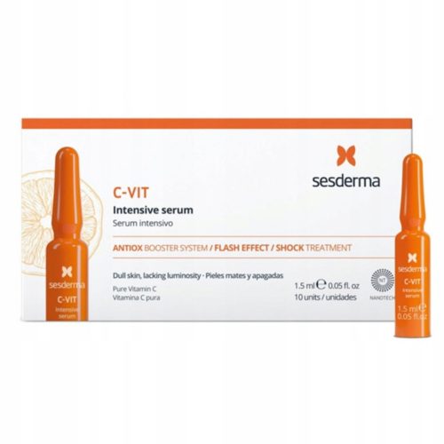 Intenzivni serum Sesderma C-VIT z 12% vitaminom C v ampulkah (10x1,5 ml)
