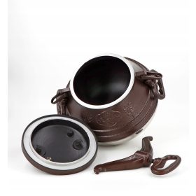    Afganistanski kotel 15l Dvobarvni s premazom proti prijemanju (11,8l) Rashko