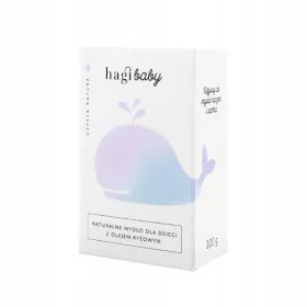 HAGI Baby Naravno milo za otroke z riževim oljem, 100 g