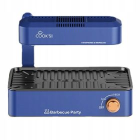  GRILL Brezdimna domača balkonska žar peč