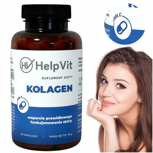 Kolagen iz Ribjih Kož NatiColⓇ 4000 Da s Hialuronsko Kisilino in Vitaminom C - 120 Kapsul