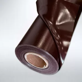   Vodoodporna PVC platnena zaščita po meri, 650g na m2, v rjavi barvi