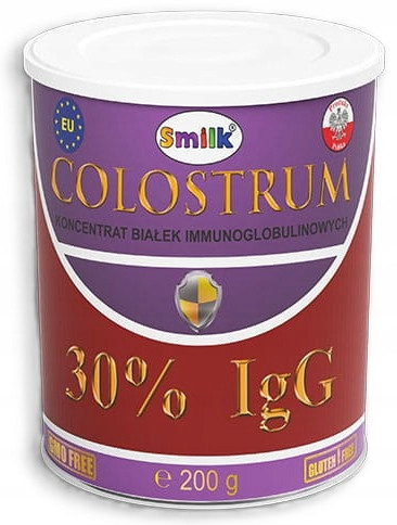 100% Naravno Colostrum Bovinum v Prahu 200g - Bogato z Imunoglobulini