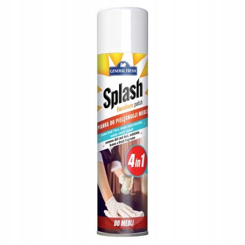 Pena za nego in čiščenje pohištva Splash 300ml