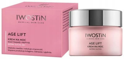 Negovalna nočna krema Iwostin Age Lift za suho kožo po 40. letu