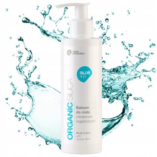 Balzam za telo z organskim silicijem SILOR+B INVEX, 200 ml - za suho in mešano kožo