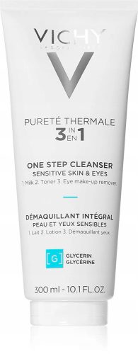 Vichy Pureté Thermale 3 v 1 čistilna emulzija za odstranjevanje ličil