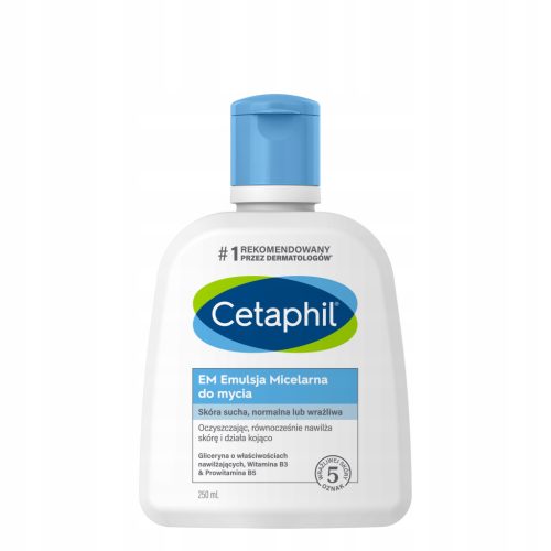 Cetaphil EM Micelarna čistilna emulzija za obraz - 250 ml
