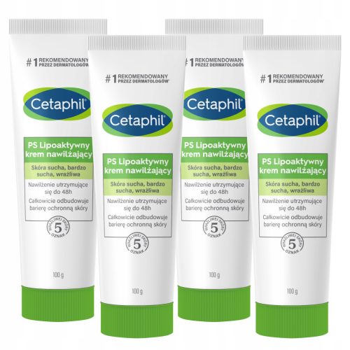 Cetaphil PS Vlažilna krema za suho in občutljivo kožo, 400g