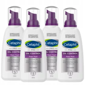   Cetaphil Pro Oil Control - pena za umivanje proti aknam 944 ml (4x 236ml)