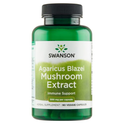 Swanson Ekstrakt Gob Agaricus Blazei - 90 vegetarijanskih kapsul za imunski sistem