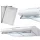Podomarska napa Berdsen BE-10A 60 cm bela LED 205 m³/h