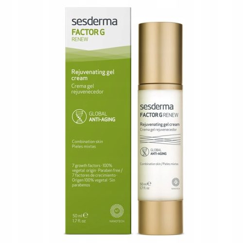 Sesderma Factor G Renew Cream Gel - Inovativni Pomlajevalni Krema Gel, 50ml