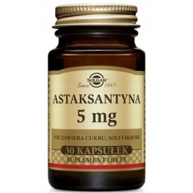   Solgar Astaksantin 5 mg, 30 kapsul za nego kože - Antioxidant iz alg