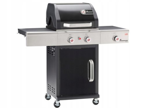  Voziček za plinski žar LANDMANN Triton maxX PTS 2.1 Black 10.9kW 2+1 gorilnika