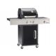 Voziček za plinski žar LANDMANN Triton maxX PTS 2.1 Black 10.9kW 2+1 gorilnika