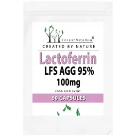 Laktoferin LFS AGG 95% v kapsulah 100 mg, 60 kapsul